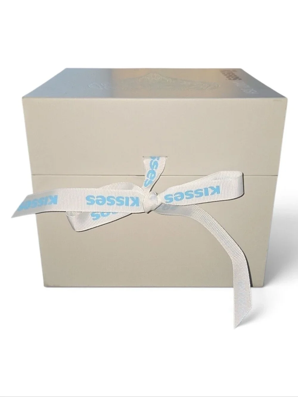 Godinger Hershey’s Kisses Crystal Candy Dish Electroplated Glass w/Gift Box NIB